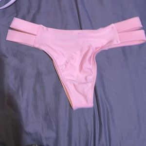 Pink bathing suit bottoms